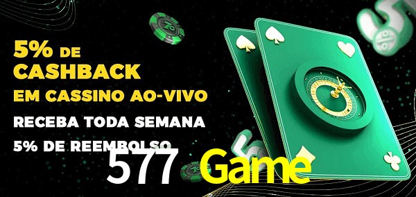 Promoções do cassino ao Vivo 577 Game
